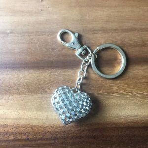 Caged Heart Keychain
